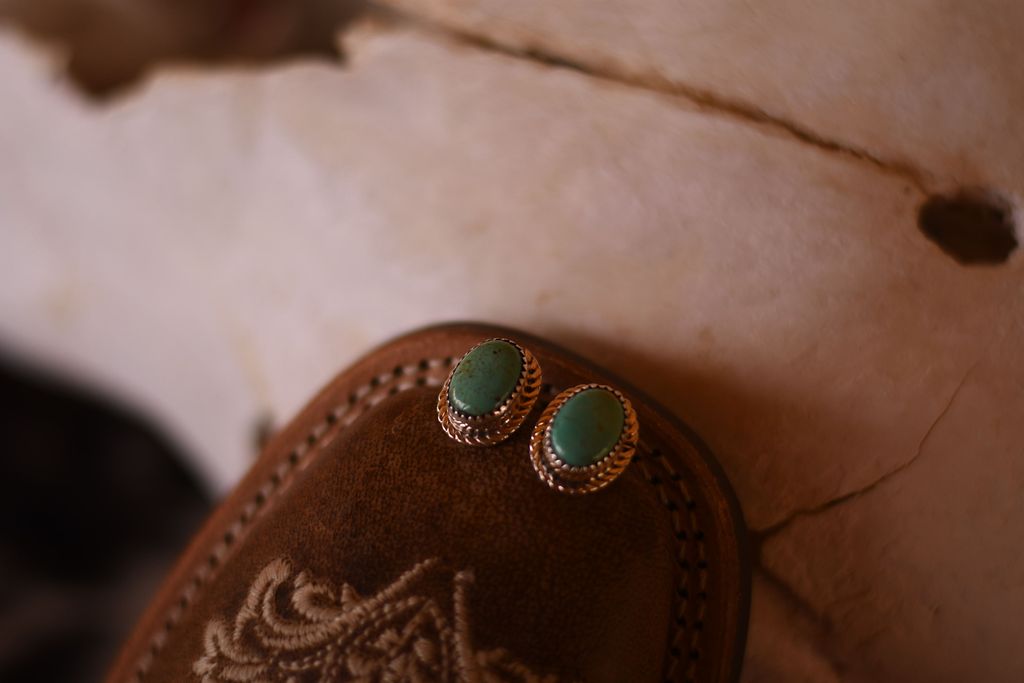 Turquoise Stud Earrings