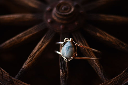 Powder Blue Turquoise Bracelet