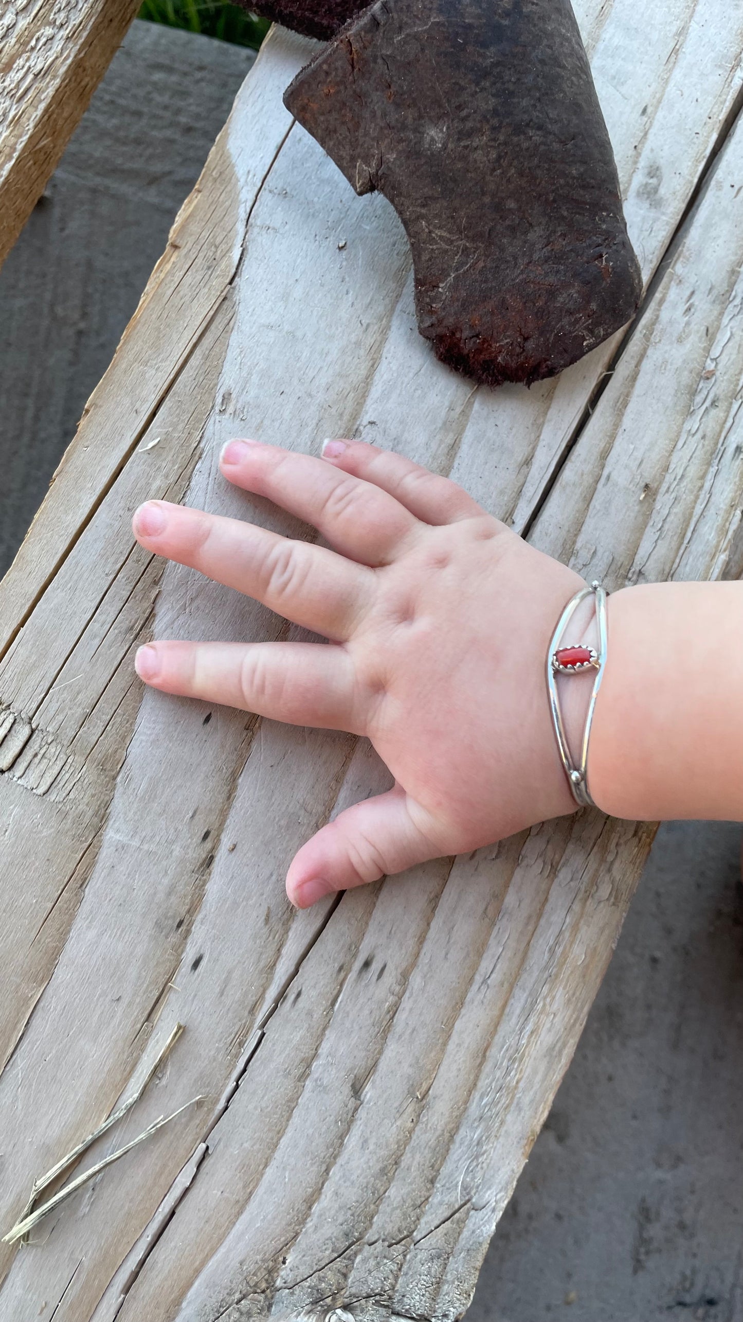 “A Mothers Love” Baby Cuff