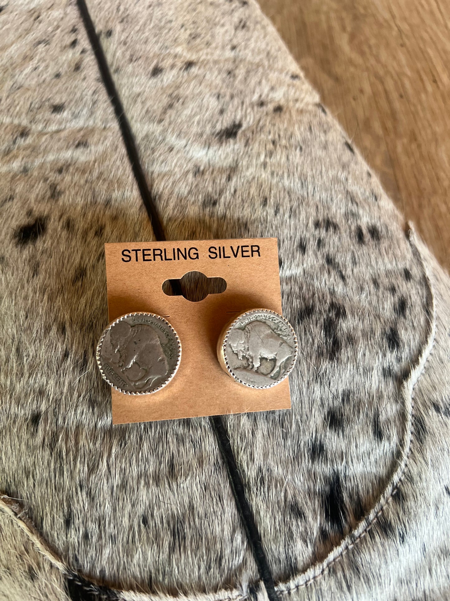 Buffalo Nickle Earrings