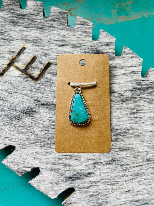 Pilot Mountain Turquoise Pendant