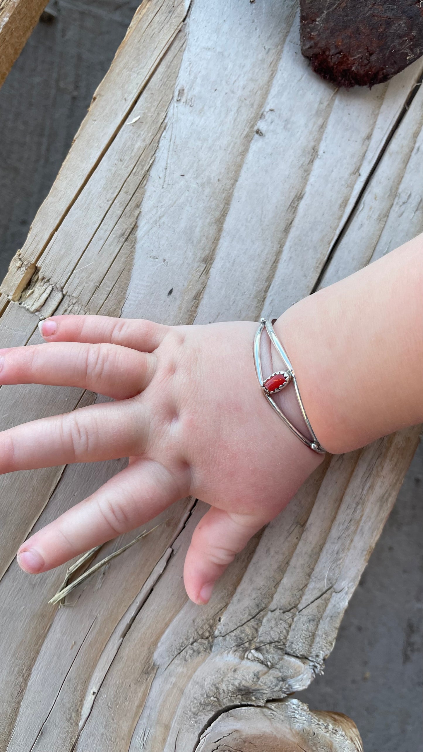 “A Mothers Love” Baby Cuff