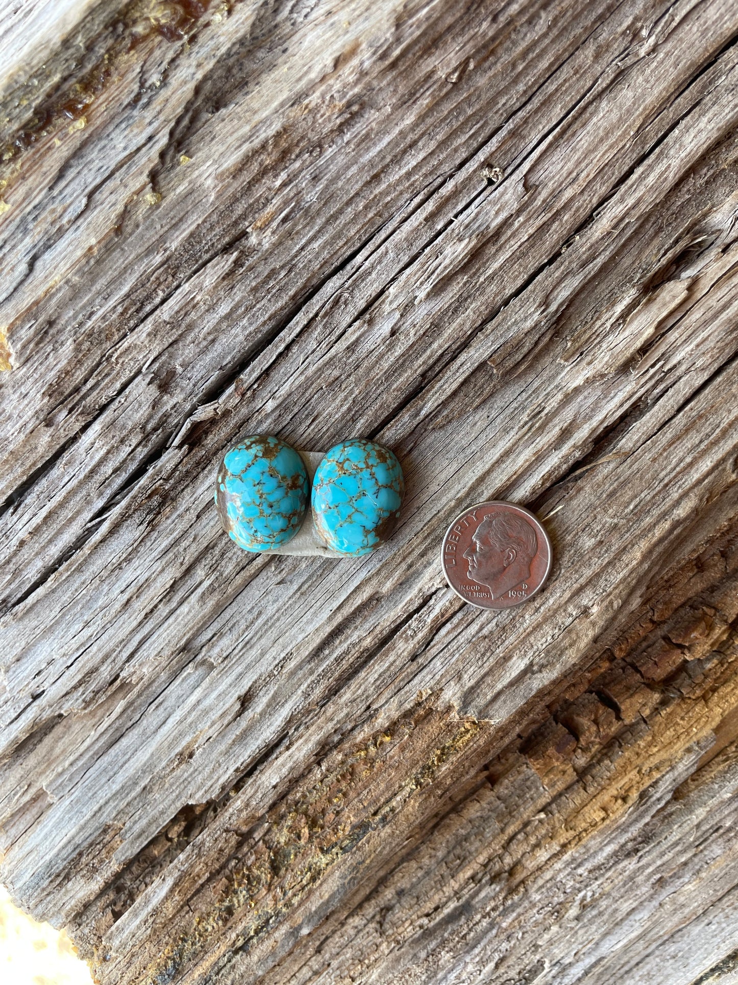 The Leather & Stone Earrings
