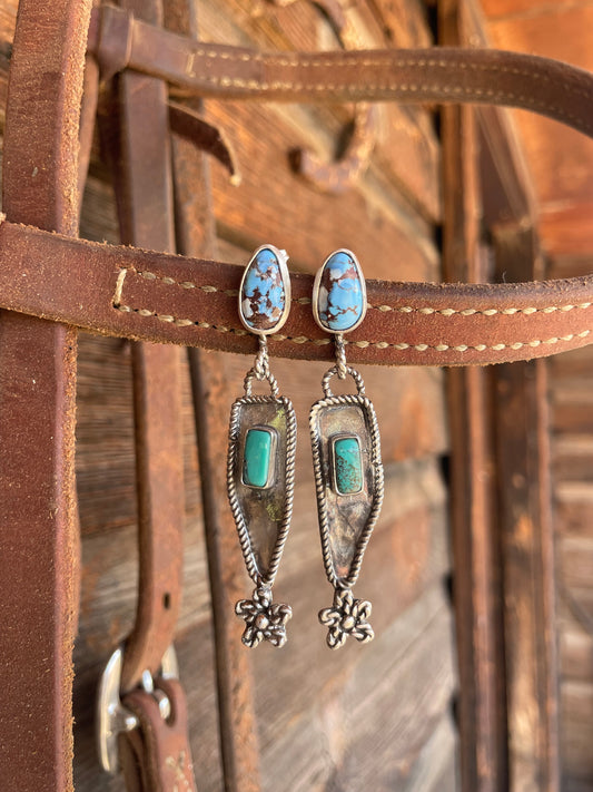Open Range Spur Earrings