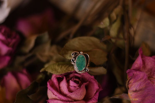 Decorative Turquoise Ring