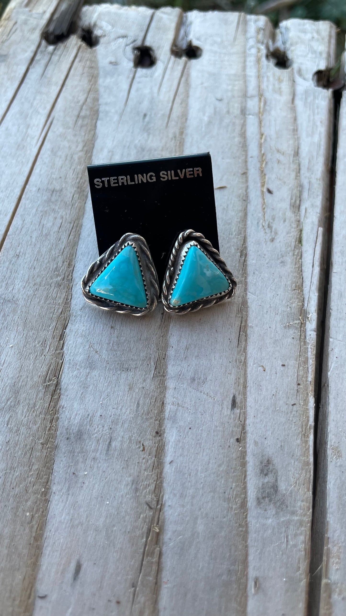 The Love Triangle Earrings