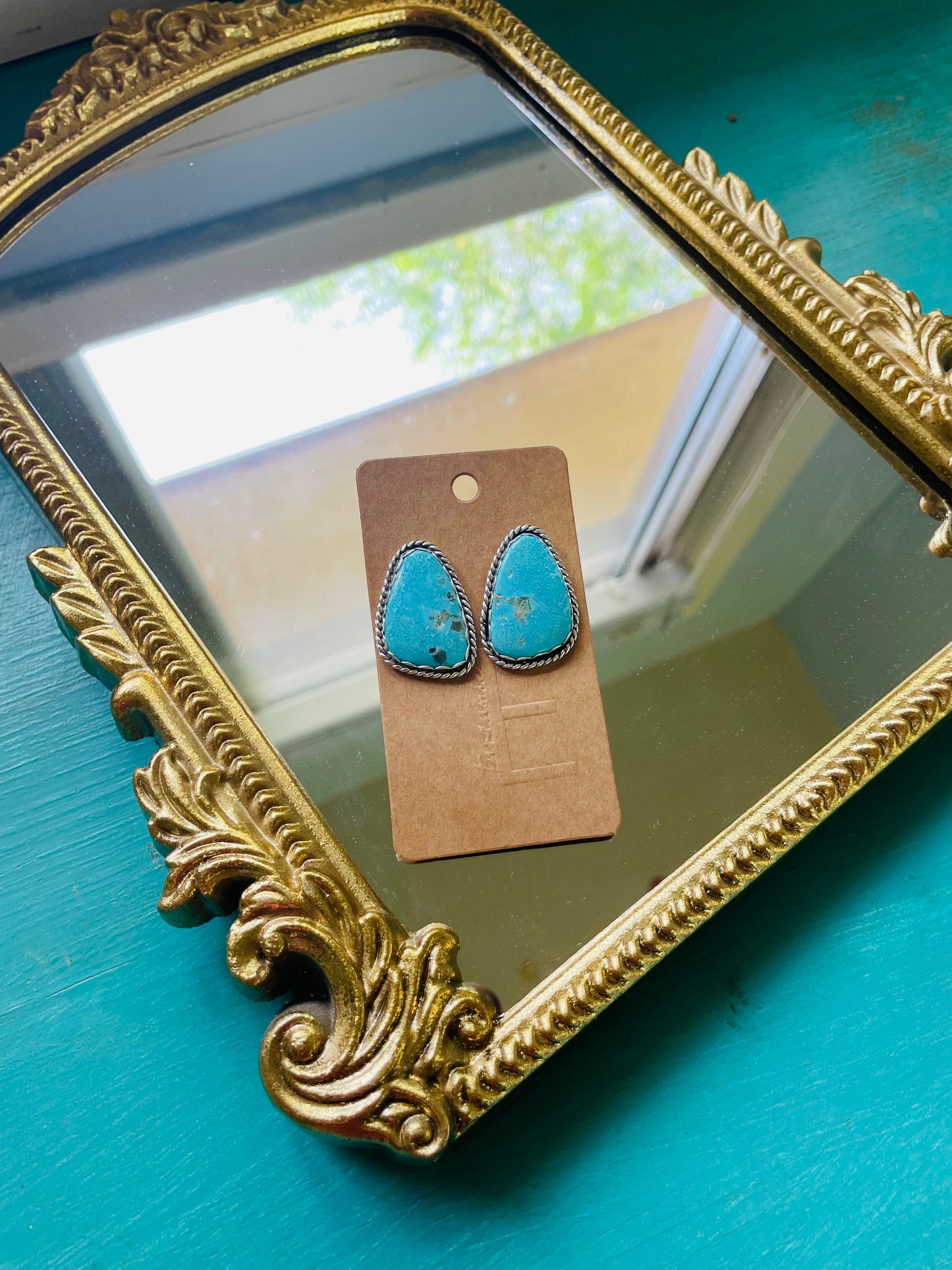 Big Stone Bridal Studs