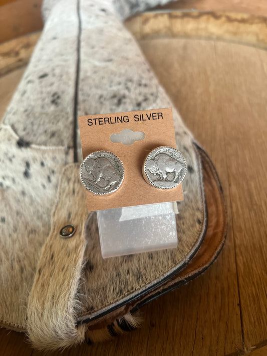 Buffalo Nickle Earrings
