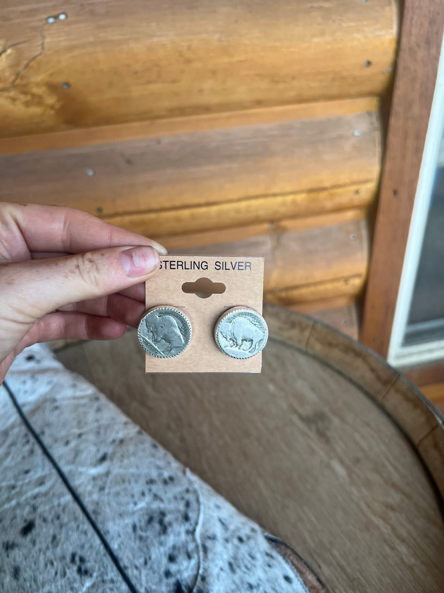 Buffalo Nickle Earrings
