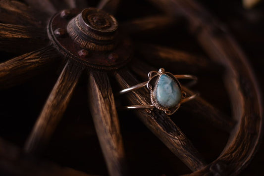 Powder Blue Turquoise Bracelet