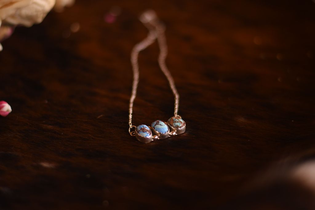 Golden Hills Turquoise Necklace