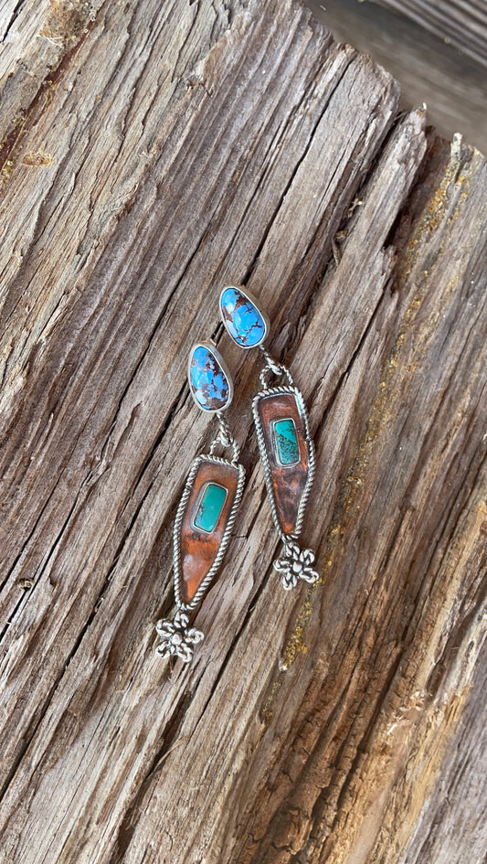 Open Range Spur Earrings