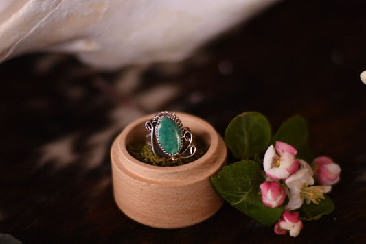 Decorative Turquoise Ring