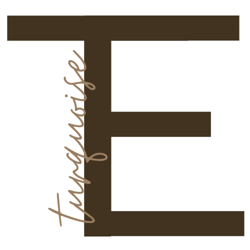 ET Turquoise Brand in Brown & Cream 